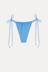 Tia Skimpy String Bikini Bottom - Azure