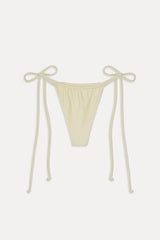 Tia Terry Skimpy Bikini Bottom - Lemon
