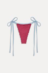 Tidal Polka Dot Bikini Bottom - Tuscany