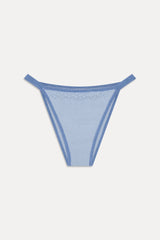 Tide Knit Cheeky Bikini Bottom - Malibu Tide