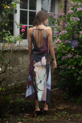 Ellie Floral Cowl Neck Dress