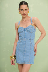 Marina Denim Mini Dress