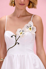 Blossom Poplin Orchid Mini Dress