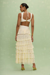 Martina Lycra Maxi Dress