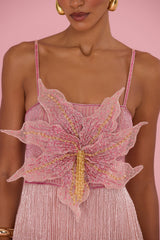 Solar Embroidery Gown