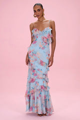 Flora Mist Maxi Dress