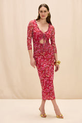 Peony Midi Dress