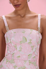 Garden Jacquard Midi Dress
