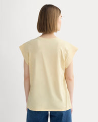 The Muscle Tee In Essential Cotton | Banana Crepe
