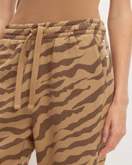 The Retrack Jogger | Cocoa Tiger Stripe