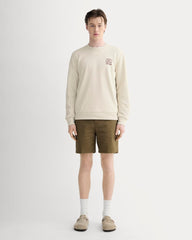 The Everlane X Parks Project French Terry Crew | Natural / Brown