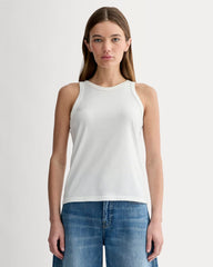 The Tank In Essential Cotton | White