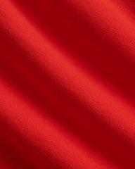 Retrosoft Cotton One-Shoulder Tank | Fiery Red