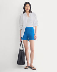 Open-Knit Short In Everyday Cotton | Imperial Blue