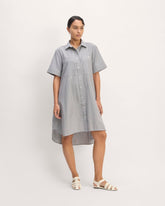 The Daytripper Dress | White / Black
