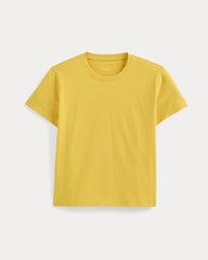 The Box-Cut Tee In Essential Cotton | Passion Fruit | No Pocket