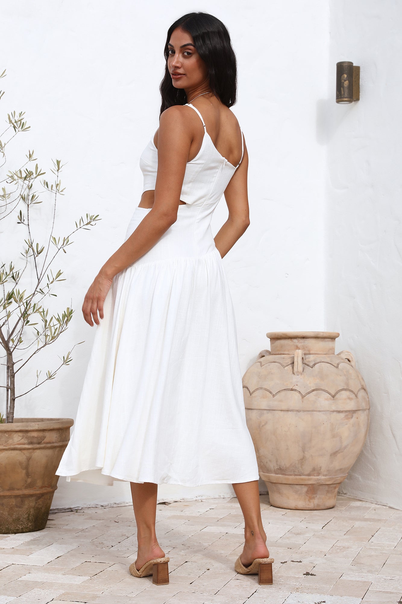 Sweetest Smile Maxi Dress White