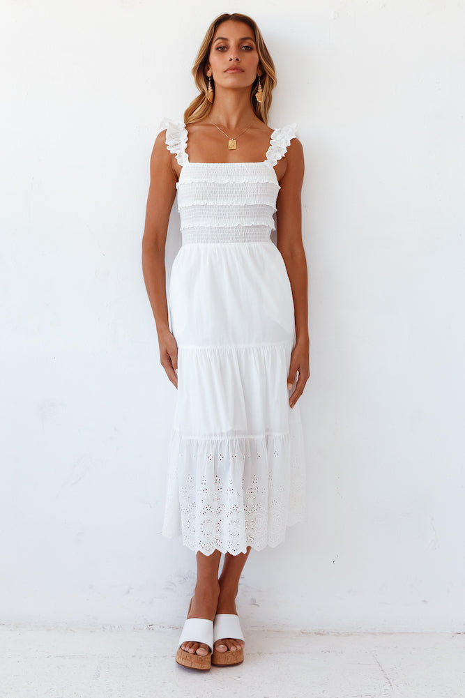 Daystar Midi Dress White