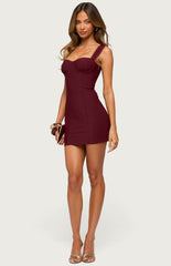 Edikted Zeffra Cupped Mini Dress