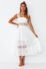 Eugenia Maxi Dress White