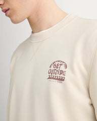 The Everlane X Parks Project French Terry Crew | Natural / Brown