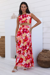 Sunlight Calls Maxi Dress Pink