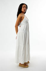 Your Favorite Keyhole Halter Midi Dress