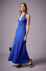 Third Charm Alexa Halter Midi Dress