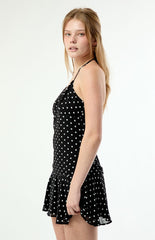 Beverly and Beck Gracie Polka Dot Mini Dress