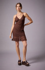 Third Charm Anya Lace Mini Dress