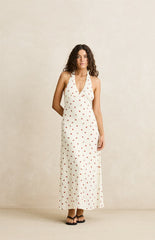 Rhythm Mila Floral Halter Midi Dress