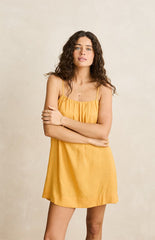 Rhythm Orange Essential Mini Dress
