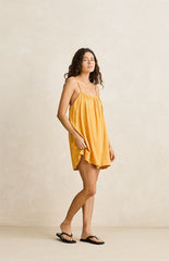 Rhythm Orange Essential Mini Dress