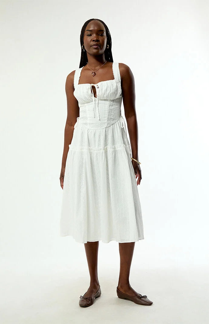 Daisy Street Shell Midi Dress