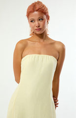 WEWOREWHAT A-Line Strapless Maxi Dress