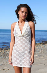 Beverly and Beck Layla Floral Applique Mini Dress