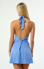 Beverly and Beck Naomi Halter Mini Dress