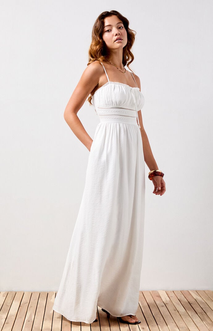 Your Favorite Lily Removable Strap Smocked Mini Dress