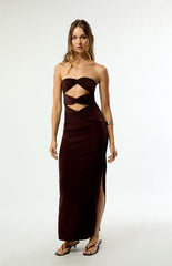 Third Charm Kate Cutout Maxi Dress