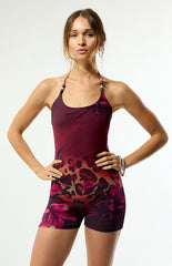 Third Charm Floral Corinne Romper