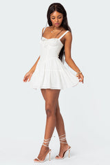 Edikted Lenore Cupped Mini Dress