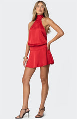 Your Favorite Striped Sade Strapless Mini Dress
