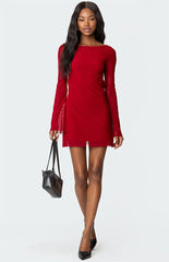 Your Favorite Phoebe Babydoll Mini Dress