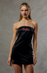 WILD COLLECTIVE Ohio State Strapless Mini Dress