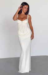 Tiger Mist Ginny Satin Corset Maxi Dress