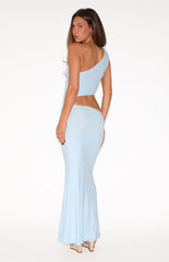 Edikted Rosalynne Ribbed Halter Romper
