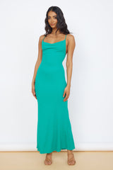 Pure Delight Maxi Dress Green