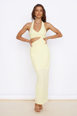 New Found Purpose Maxi Dress Yellow