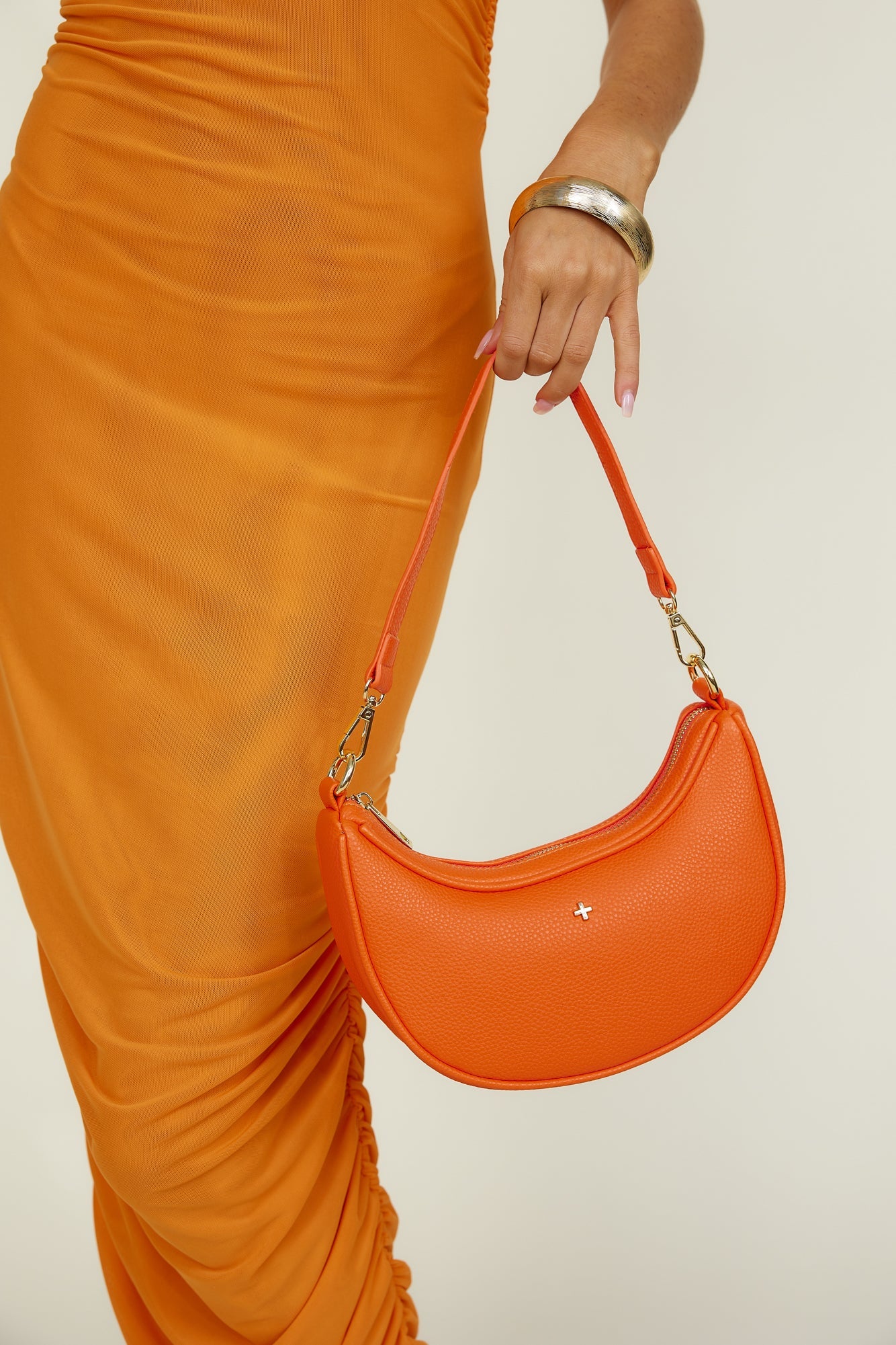 PETA + JAIN Micki Bag Orange Pebble