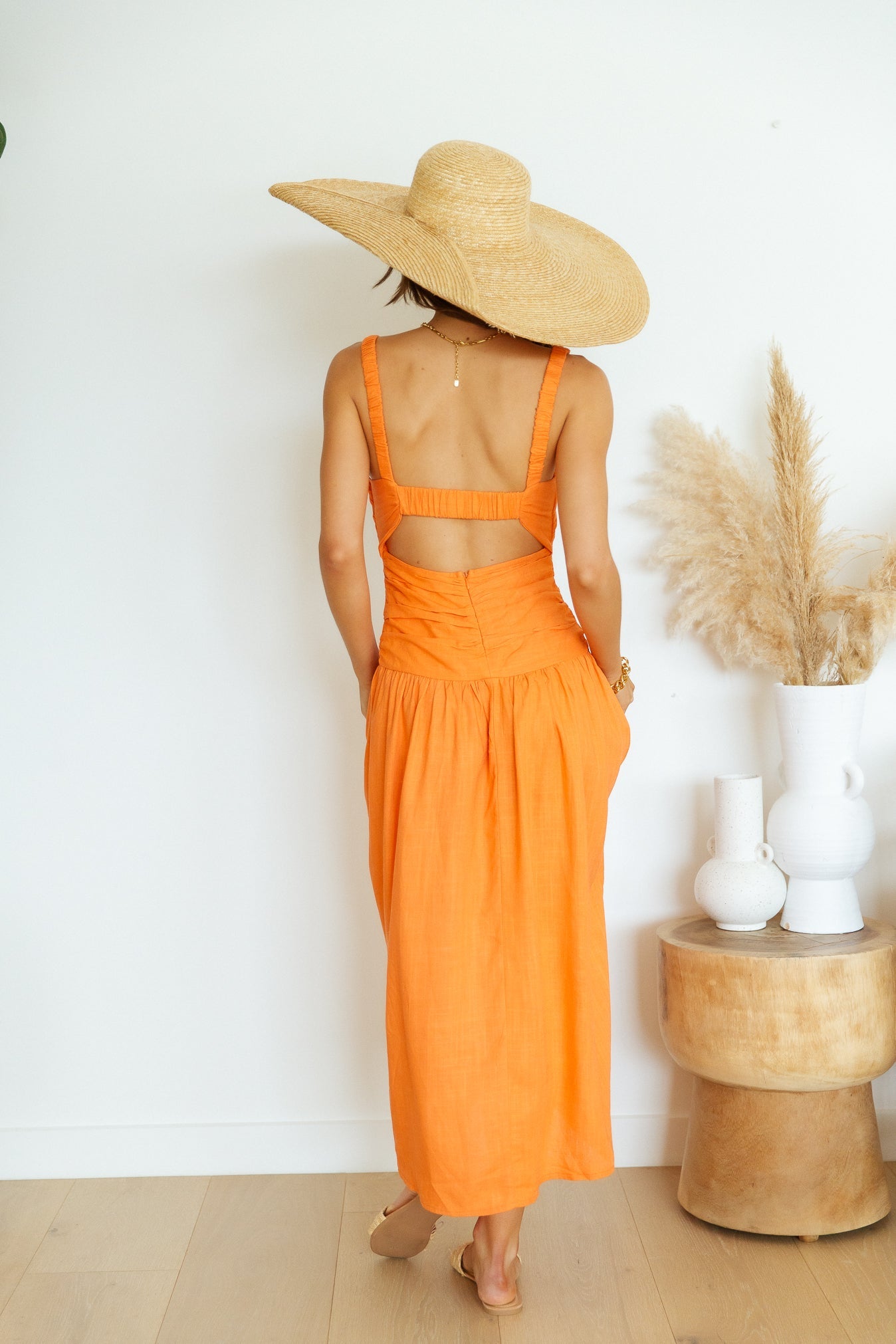 Dreaming Beyond Maxi Dress Orange